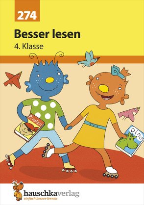 Besser lesen 4. Klasse, A5-Heft von Bayerl,  Linda, Greune,  Mascha