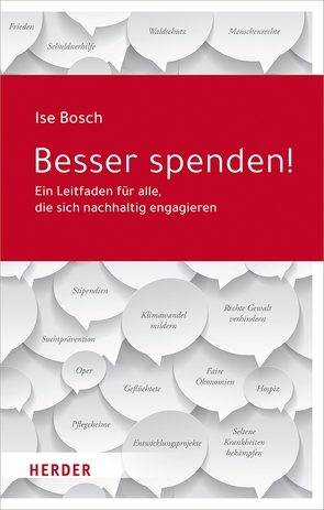 Besser spenden! von Bosch,  Ise