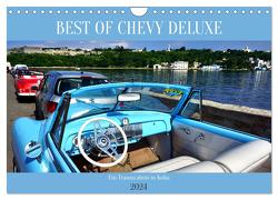 Best of Chevy DeLuxe – Ein Traumcabrio in Kuba (Wandkalender 2024 DIN A4 quer), CALVENDO Monatskalender von von Loewis of Menar,  Henning
