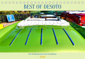 Best of DeSoto – Ein Straßenkreuzer der Extraklasse (Tischkalender 2024 DIN A5 quer), CALVENDO Monatskalender von von Loewis of Menar,  Henning