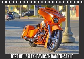 BEST OF HARLEY-DAVIDSON BAGGER-STYLE (Tischkalender 2018 DIN A5 quer) von Wolf,  Volker