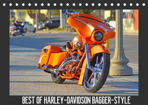 BEST OF HARLEY-DAVIDSON BAGGER-STYLE (Tischkalender 2022 DIN A5 quer) von Wolf,  Volker