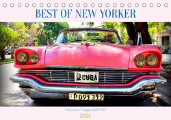 Best of New Yorker – Chryslers Flaggschiff 1957 (Tischkalender 2024 DIN A5 quer), CALVENDO Monatskalender von von Loewis of Menar,  Henning