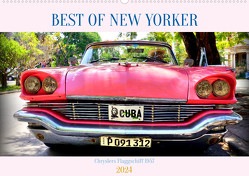 Best of New Yorker – Chryslers Flaggschiff 1957 (Wandkalender 2024 DIN A2 quer), CALVENDO Monatskalender von von Loewis of Menar,  Henning