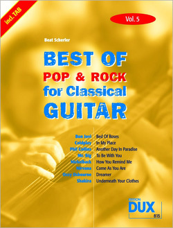 Best of Pop & Rock for Classical Guitar Vol. 5 von Scherler,  Beat
