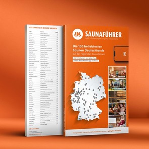 Best of Saunaführer – Die 100 beliebtesten Saunen Deutschlands von Wiege,  Thomas