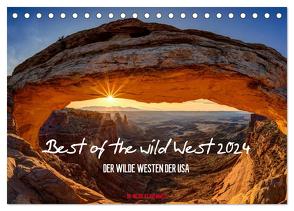 Best of the wild West 2024 (Tischkalender 2024 DIN A5 quer), CALVENDO Monatskalender von Nicholas Roemmelt,  Dr.