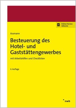 Besteuerung des Hotel- und Gaststättengewerbes von Assmann,  Eberhard