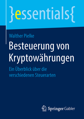 Besteuerung von Kryptowährungen von Pielke,  Walther