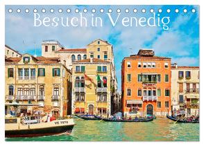 Besuch in Venedig (Tischkalender 2024 DIN A5 quer), CALVENDO Monatskalender von Werner,  Horst