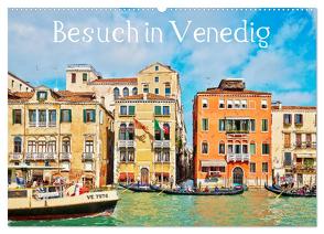 Besuch in Venedig (Wandkalender 2024 DIN A2 quer), CALVENDO Monatskalender von Werner,  Horst