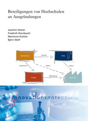 Beteiligungen von Hochschulen an Ausgründungen. von Dornbusch,  Friedrich, Hemer,  Joachim, Kulicke,  Marianne, Wolf,  Björn