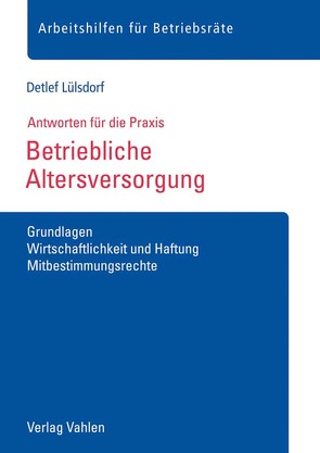 Betriebliche Altersversorgung von Lülsdorf,  Detlef