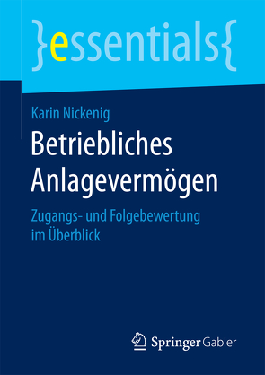 Betriebliches Anlagevermögen von Nickenig,  Karin