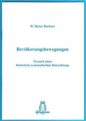 Bevölkerungsbewegungen von Burkert,  H. Dieter