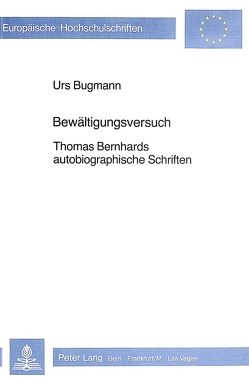 Bewältigungsversuch von Bugmann,  Urs