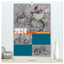 Beweg dich nach vorne! (hochwertiger Premium Wandkalender 2024 DIN A2 hoch), Kunstdruck in Hochglanz von Peters,  Natascha