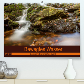 Bewegtes Wasser (Premium, hochwertiger DIN A2 Wandkalender 2022, Kunstdruck in Hochglanz) von Baisch,  Werner