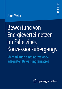 Bewertung von Energieverteilnetzen im Falle eines Konzessionsübergangs von Meier,  Jens
