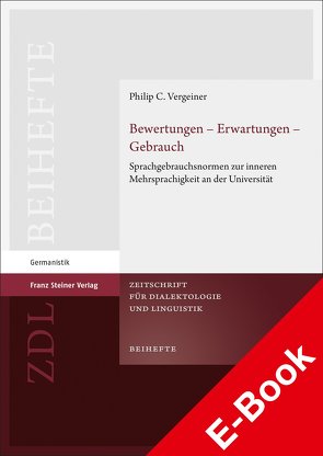 Bewertungen – Erwartungen – Gebrauch von Vergeiner,  Philip C.