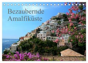 Bezaubernde Amalfiküste (Tischkalender 2024 DIN A5 quer), CALVENDO Monatskalender von Lantzsch,  Katrin