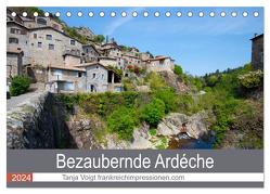 Bezaubernde Ardèche (Tischkalender 2024 DIN A5 quer), CALVENDO Monatskalender von Voigt,  Tanja