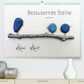 Bezaubernde Steine – Kieselkunst (Premium, hochwertiger DIN A2 Wandkalender 2022, Kunstdruck in Hochglanz) von Roder,  Peter