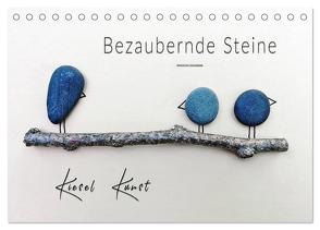 Bezaubernde Steine – Kieselkunst (Tischkalender 2024 DIN A5 quer), CALVENDO Monatskalender von Roder,  Peter