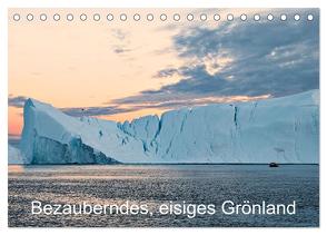 Bezauberndes, eisiges Grönland (Tischkalender 2024 DIN A5 quer), CALVENDO Monatskalender von Paul,  Konrad