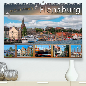 Bezauberndes Flensburg (Premium, hochwertiger DIN A2 Wandkalender 2022, Kunstdruck in Hochglanz) von Roder,  Peter