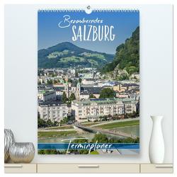 Bezauberndes SALZBURG / Terminplaner (hochwertiger Premium Wandkalender 2024 DIN A2 hoch), Kunstdruck in Hochglanz von Viola,  Melanie