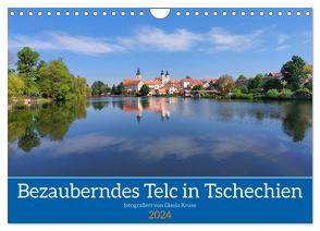 Bezauberndes Telč in Tschechien (Wandkalender 2024 DIN A4 quer), CALVENDO Monatskalender von Kruse,  Gisela