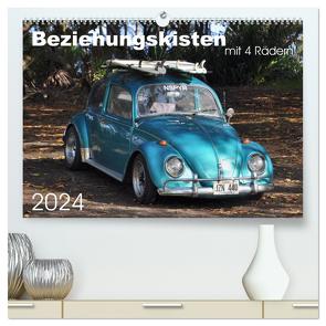 Beziehungskisten mit 4 Rädern (hochwertiger Premium Wandkalender 2024 DIN A2 quer), Kunstdruck in Hochglanz von Bade,  Uwe