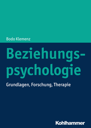 Beziehungspsychologie von Klemenz,  Bodo