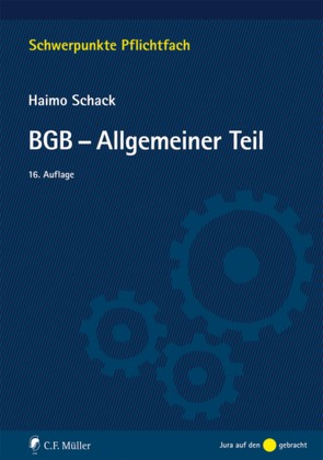 BGB-Allgemeiner Teil von Schack,  Haimo