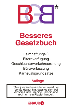 BGB von Fröhlich,  Axel, Kuhn,  Oliver, Reinwarth,  Alexandra