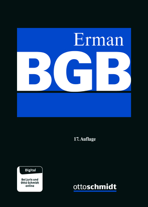 BGB von Erman, Grunewald,  Barbara, Maier-Reimer,  Georg, Westermann,  Harm Peter