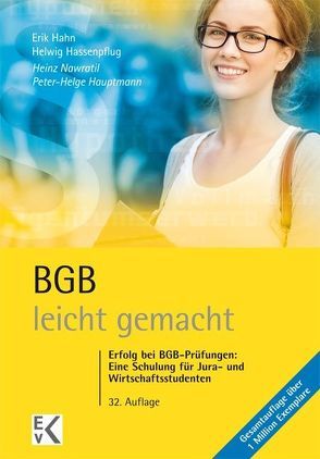 BGB – leicht gemacht von Hahn,  Erik, Hassenpflug,  Helwig, Hauptmann,  Peter H, Nawratil,  Heinz