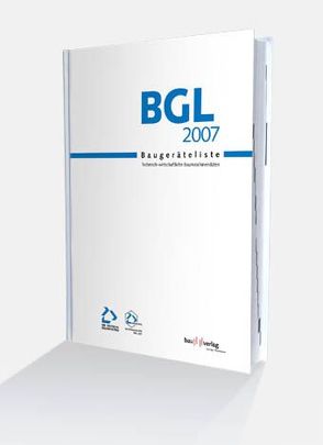 BGL Baugeräteliste 2007