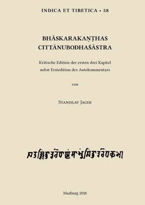 Bhaskarakanthas Cittanubodhasastra von Jager,  Stanislav