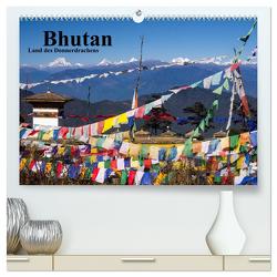 Bhutan 2024 – Land des Donnerdrachens (hochwertiger Premium Wandkalender 2024 DIN A2 quer), Kunstdruck in Hochglanz von Rusch - www.w-rusch.de,  Winfried
