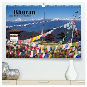 Bhutan 2024 – Land des Donnerdrachens (hochwertiger Premium Wandkalender 2024 DIN A2 quer), Kunstdruck in Hochglanz von Rusch - www.w-rusch.de,  Winfried