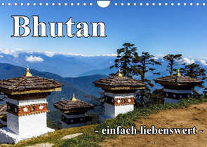 Bhutan – einfach liebenswert (Wandkalender 2022 DIN A4 quer) von Frank BAUMERT,  FB
