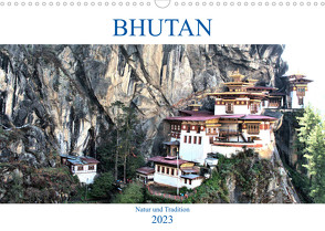 Bhutan – Natur und Tradition (Wandkalender 2023 DIN A3 quer) von A. Langenkamp,  Wolfgang