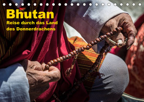 Bhutan – Reise durch das Land des Donnerdrachens (Tischkalender 2023 DIN A5 quer) von Krebs,  Thomas