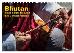Bhutan – Reise durch das Land des Donnerdrachens (Wandkalender 2024 DIN A3 quer), CALVENDO Monatskalender von Krebs,  Thomas