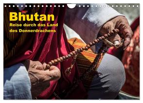 Bhutan – Reise durch das Land des Donnerdrachens (Wandkalender 2024 DIN A4 quer), CALVENDO Monatskalender von Krebs,  Thomas