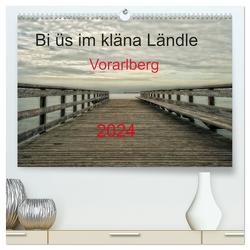 Bi üs im kläna Ländle – Vorarlberg 2024 (hochwertiger Premium Wandkalender 2024 DIN A2 quer), Kunstdruck in Hochglanz von Arnold,  Hernegger