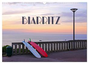 Biarritz (Wandkalender 2024 DIN A3 quer), CALVENDO Monatskalender von Rütten,  Kristina