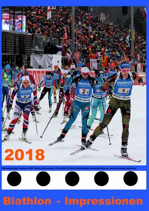 Biathlonkalender A3 von Trenkler,  Katja